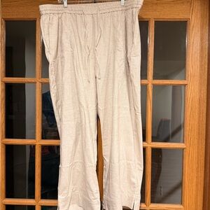 Banana Republic Linen-Blend High-Rise Pants